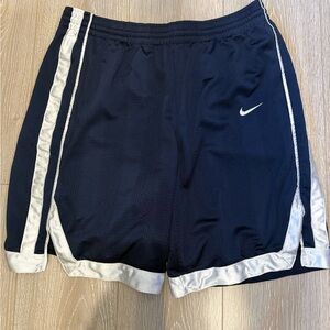 Nike Basketball Shorts Size Medium Navy